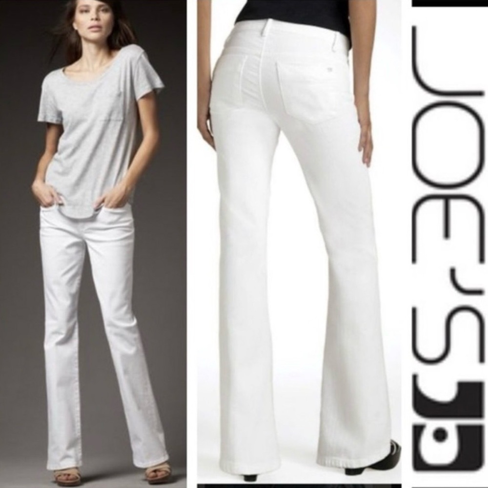 Joe's Jeans White Denim Fit Muse